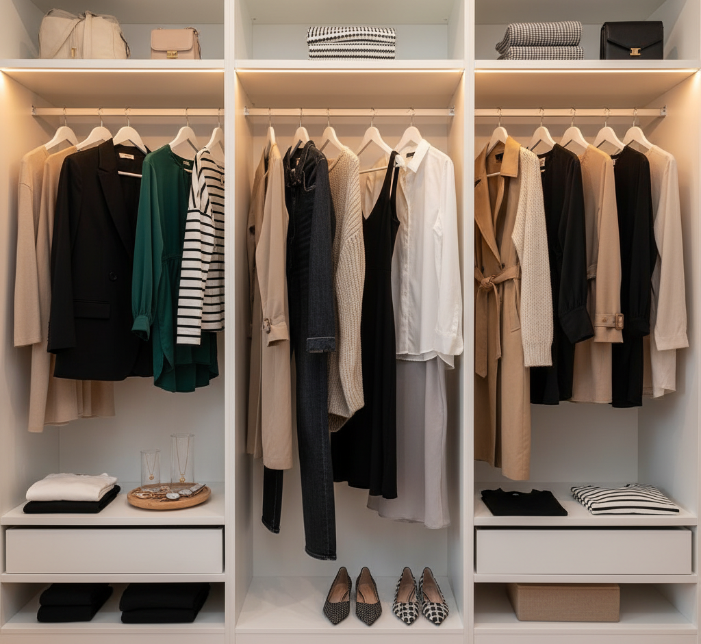 Jak budować kapsułową garderobę i ułatwić codzienne stylizacje